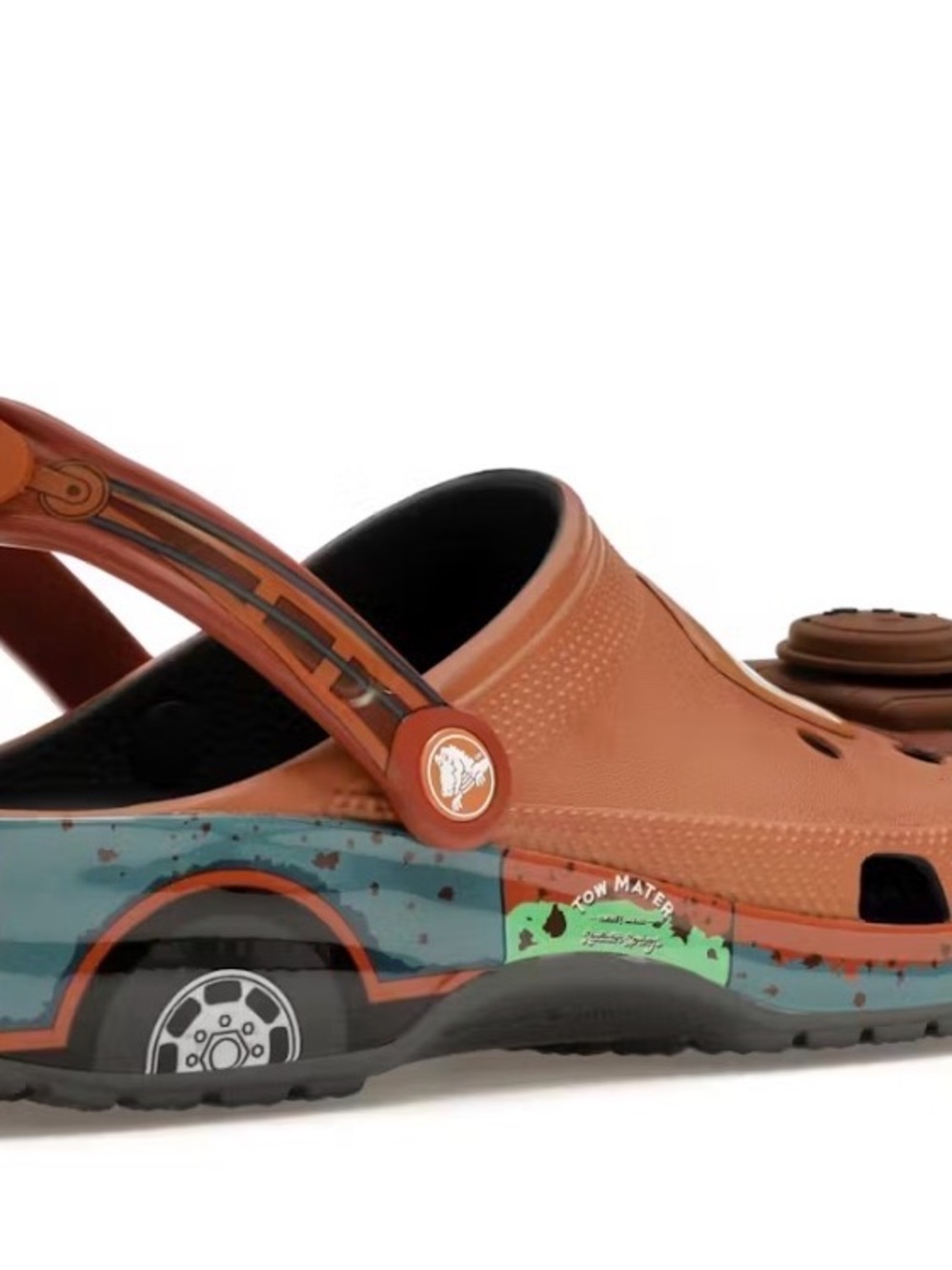 CROCS Kids' Brown Character Clog with Graphic Details - Picture 4 of 8